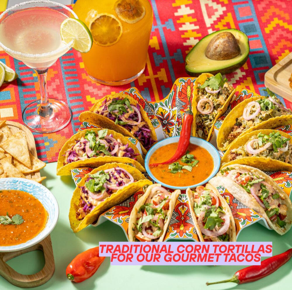 Traditional Corn (Nixtamal) Tortillas for Our Gourmet Tacos